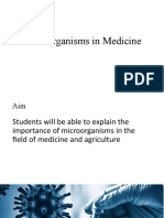Microorganisms in Medicine