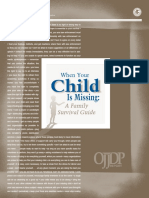 Family Survival - When Your Child Goes Missing