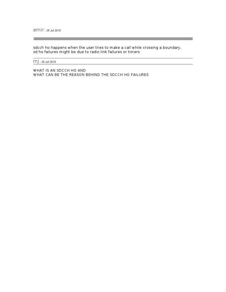 Understanding SDCCH HO Failures | PDF | Science & Mathematics ...