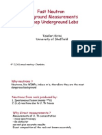 Fast Neutron Background Measurements in Deep Underground Labs