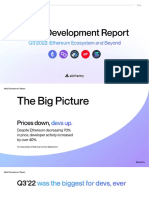 Web3 Developer Report Q3 2022