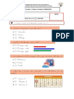 Prueba Unidad 5 de Medicion 1ro