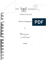 Law of Evidence Notes 2008 2009 (Kalibbala and Naggita)