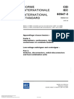 Norme Internationale Cei Iec International Standard 60947-3