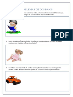 Ficha de Problemas de Dos Pasos