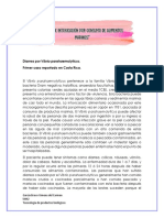 Caso de Intoxicación. Toxicología