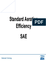 Standard Aeration Efficiency
