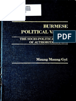 Burmese Political Values