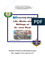 Life, Works and Writings of Dr. Jose Rizal