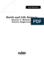 Earth and Life Science: Quarter 2 - Module 4: Genetic Engineering
