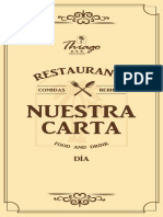 Carta Dia Restaurante Thiago