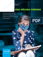 UNICEF. 202175 Report. Evitemos Una Década Perdida