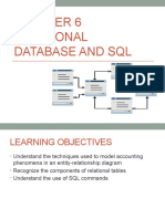 CHAPTER 6 - Relational Database and SQL