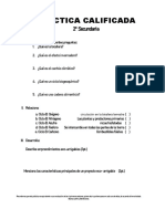 IV Bimestre-I Práctica - 2º