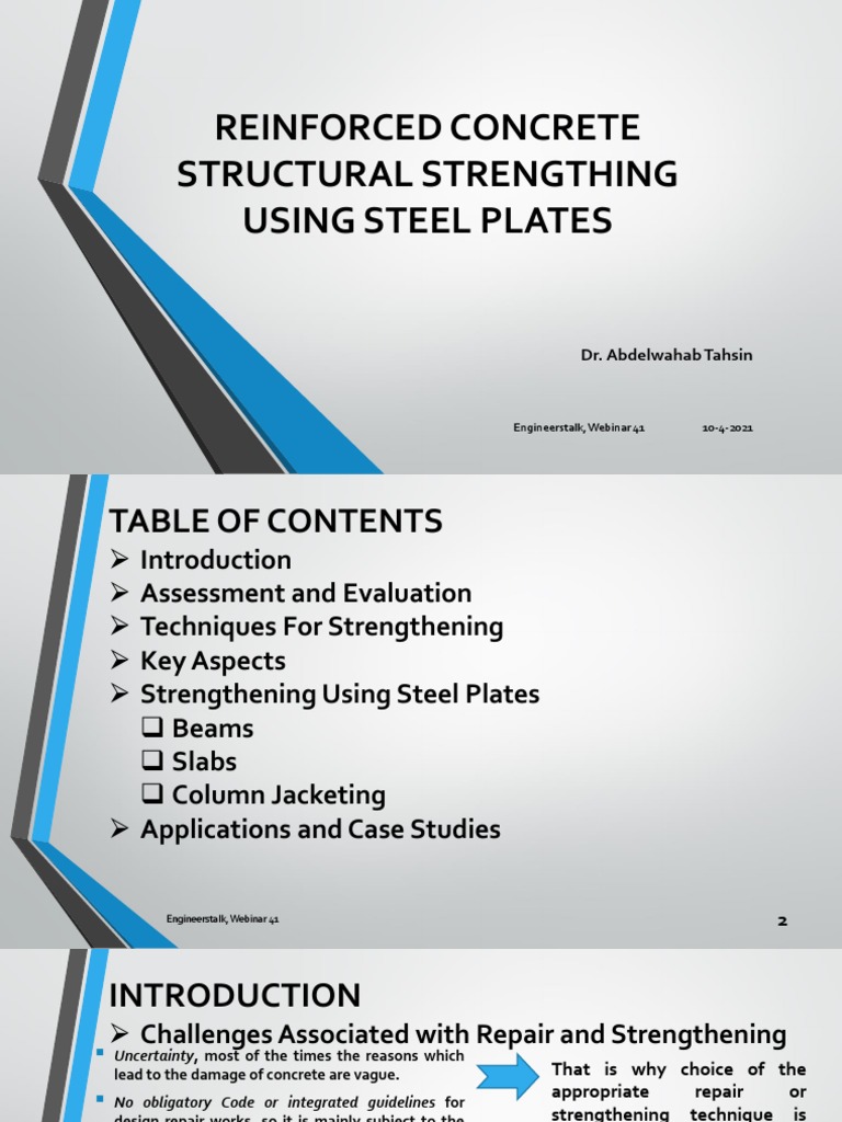 Final 10421 Presentaion Strengthen Steel Jacketing PDF Composite