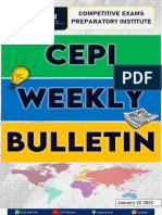 CEPI Weekly Bulletin (22-1-22)