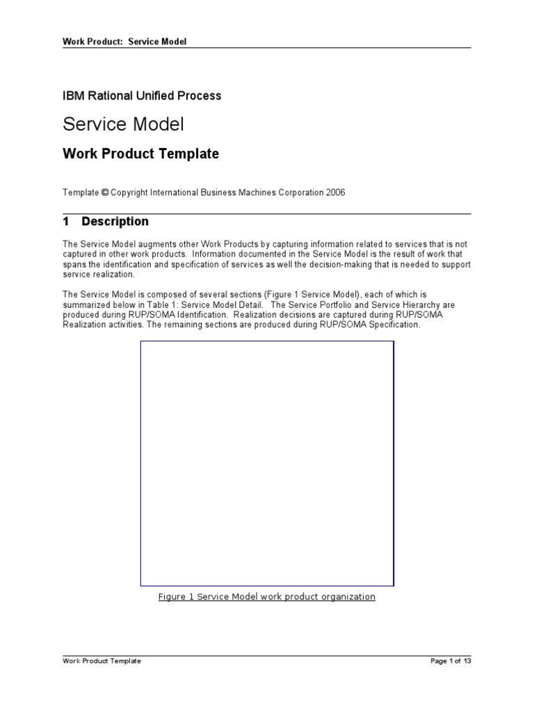 Service Model Template | PDF | Unified Modeling Language | Component ...