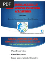 Successful Models of Green Campuses in India