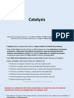 CHE S402 Chapter 2 Catalysis