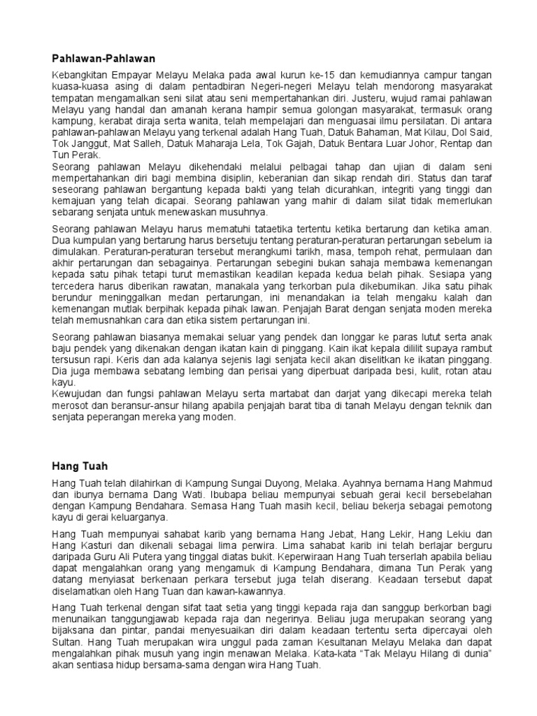 Pahlawan Malaysia  PDF