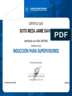 Curso INDUCCIÓN PARA SUPERVISORES - Doc 30675956 - SOTO MEZA JAIME DAVID