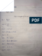 Rachit Dehariya's Physics Answer Sheet