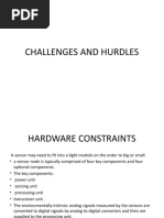 Challenges and Hurdles