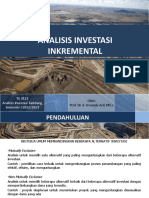 (AIT) 4. Analisis Investasi Inkremental