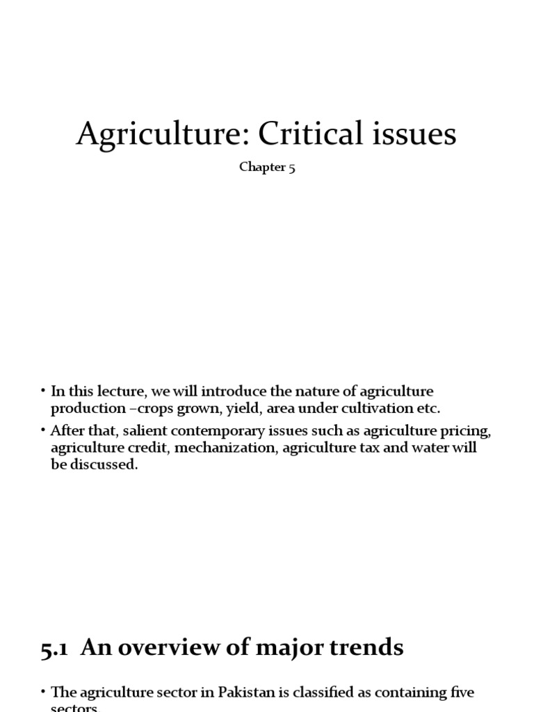 Agriculture pdf taxes agriculture