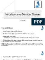 Introduction To Number System