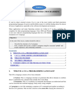 C Progamming Topic1&2 hnd1