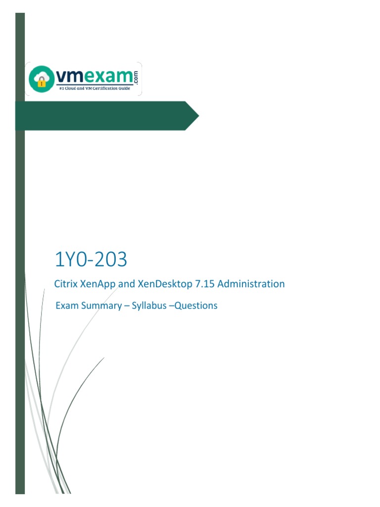 1Y0-231 Testantworten