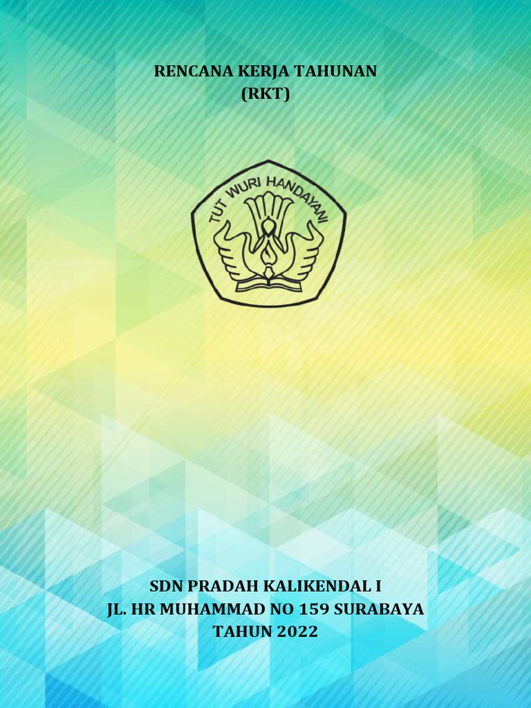Rencana Kerja Tahunan SDN Pradah 2022 | PDF