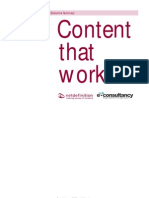 Content That Works Executive Summary