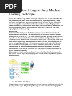 Building Search Engine Using Machine Learning Technique I-EEE