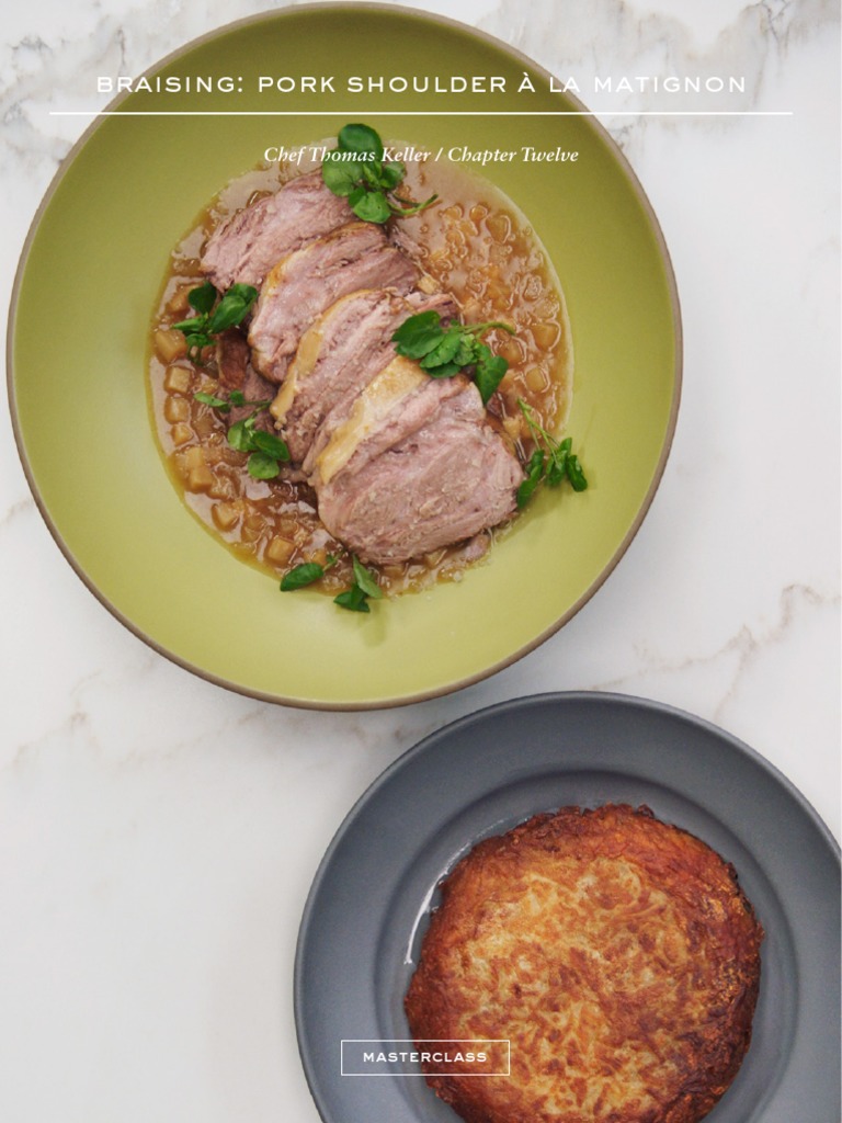 Aising Pork Shoulder À La Matignon | PDF | Cooking | Potato