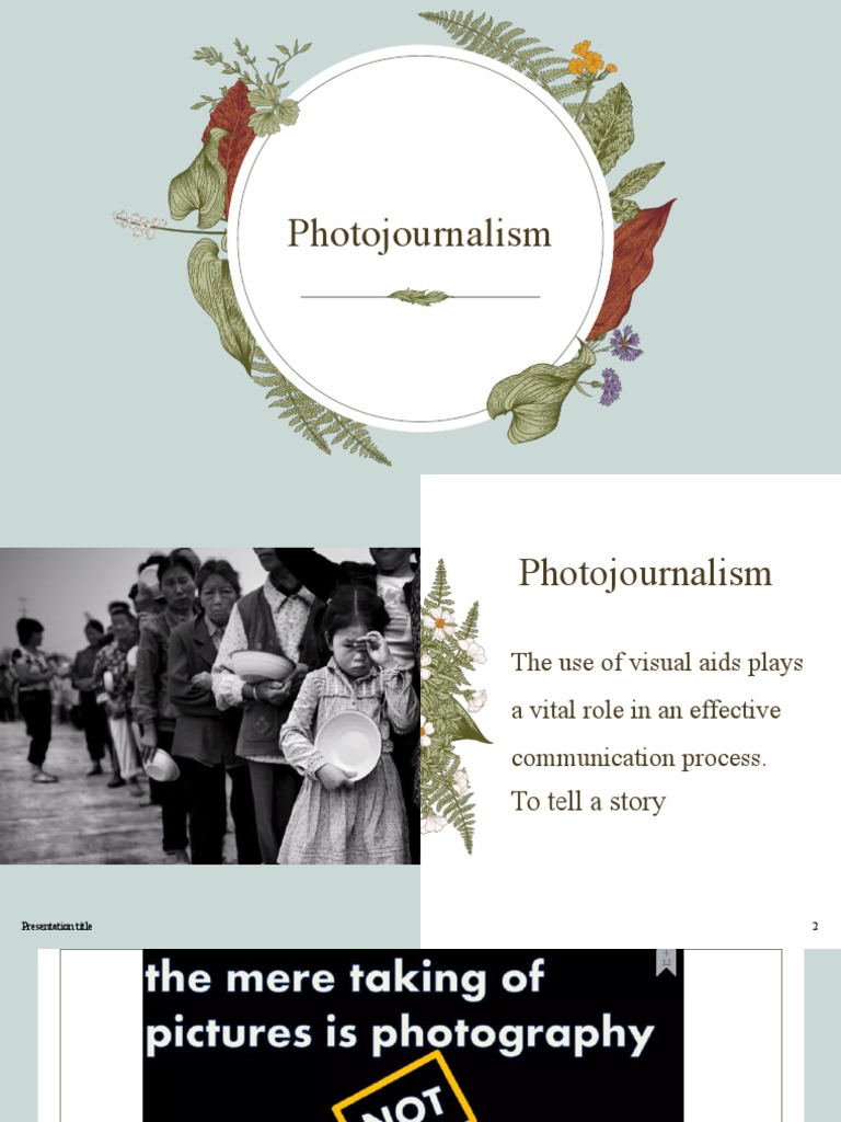 Photojournalism | PDF