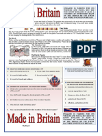 Reading Made in Britain Information Gap Activities Reading Comprehension e 121789