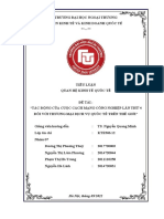 Nhóm 7 - TÁC ĐỘNG CỦA CUỘC CÁCH MẠNG CÔNG NGHIỆP L ̀N THỨ 4 ĐỐI VỚI THƯƠNG MẠI DỊCH VỤ QUỐC TẾ TRÊN THẾ GIỚI