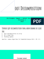 Square-Root Decomposition