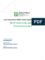 User manual for foreign applicants (contract-based studies)