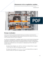 Energieplus-Lesite - Be-Cellules de Refroidissement Et de Congélation Rapides