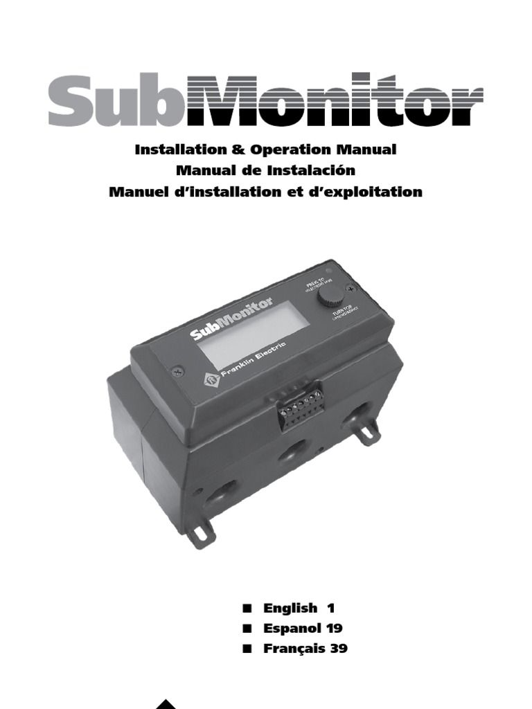 Sub Monitor Manual R10 | PDF | Electrical Connector | Switch