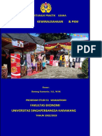 Buku Petunjuk Praktik Usaha MK Kewirausahaan & PKM Prodi S1 Manajemen SMT 3 Th. 2022-2023-2