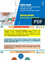 Hari Ke 3 Materi Pradik Rekam Medis RSUD Dr. Soetomo Drg. Isdiah Primawati