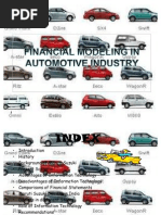 Financial Modeling of Automobile Industry (Maruti Suzuki)