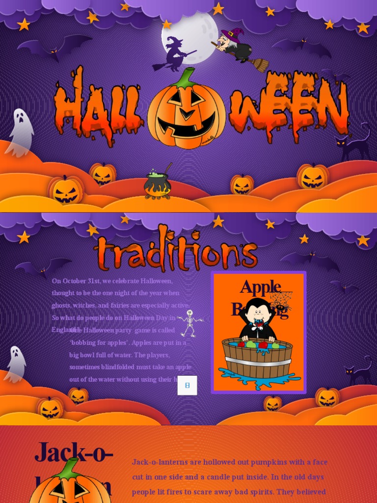 Halloween 2020 SlidesCarnival PDF Halloween