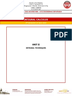 Cagayan State University lesson on integral calculus techniques