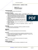 GUIA LENGUAJE 8 BASICO SEMANA 15 Los Textos Informativos JUNIO 2012