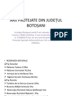 ARII PROTEJATE DIN JUDEȚUL BOTOȘANI